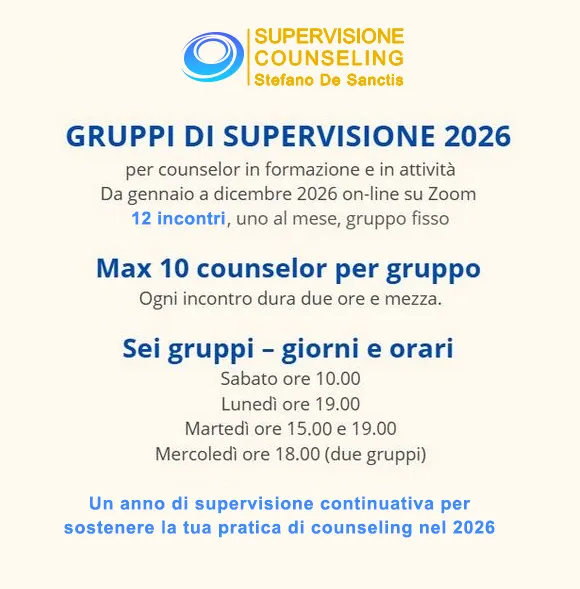 Gruppi Supervisione 2026