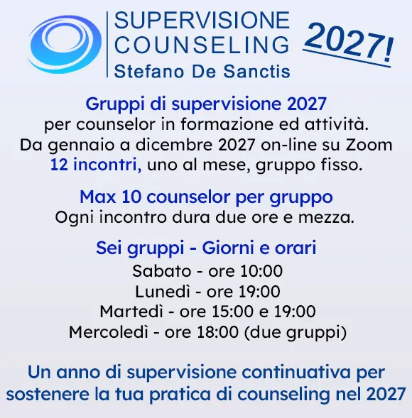 Gruppi Supervisione 2027